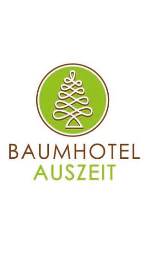 Logoentwicklung Baumhotel Auszeit